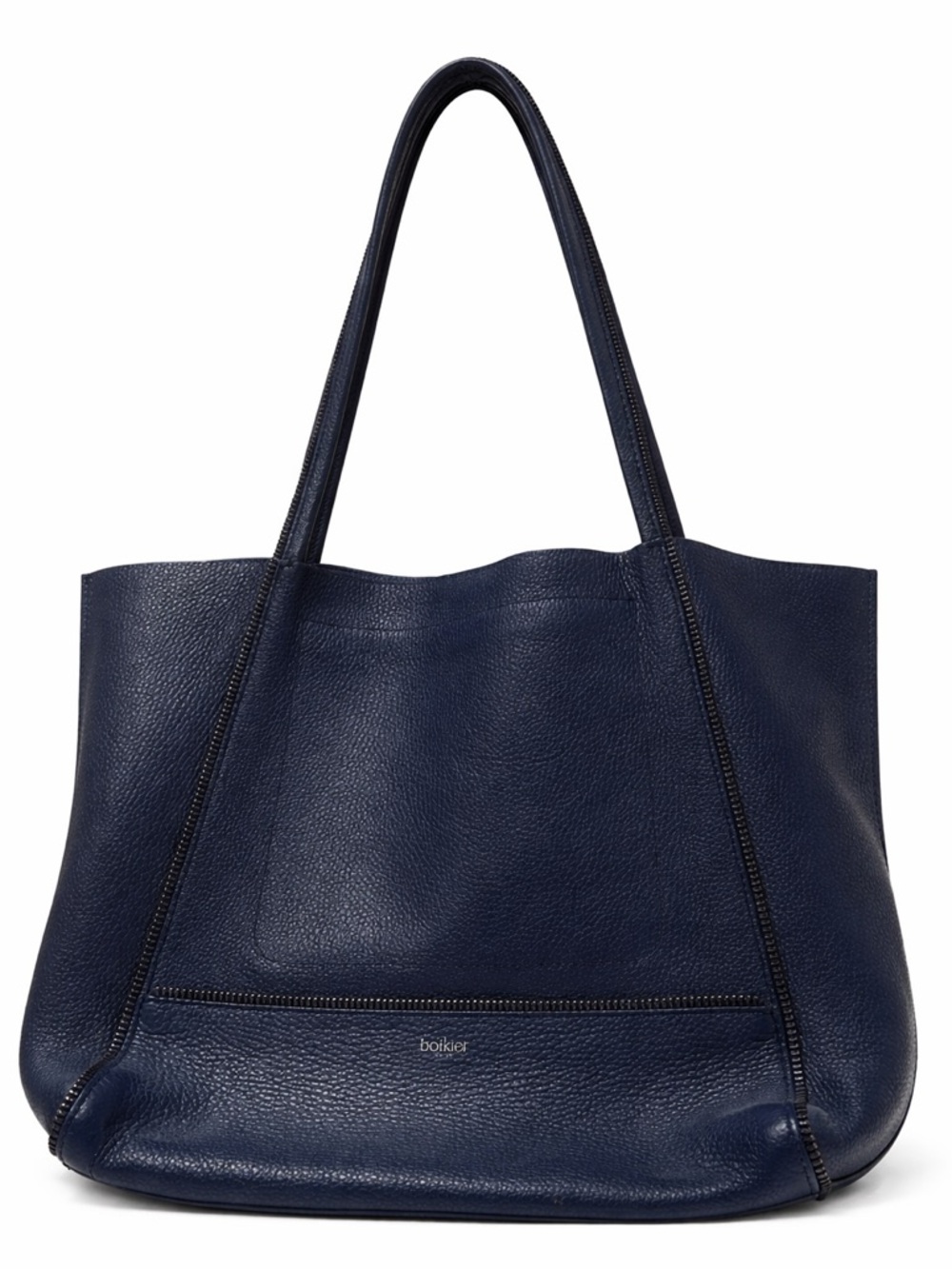 Botkier Soho Tote Navy Leather Large Shoulder Bag - 100% authentic!